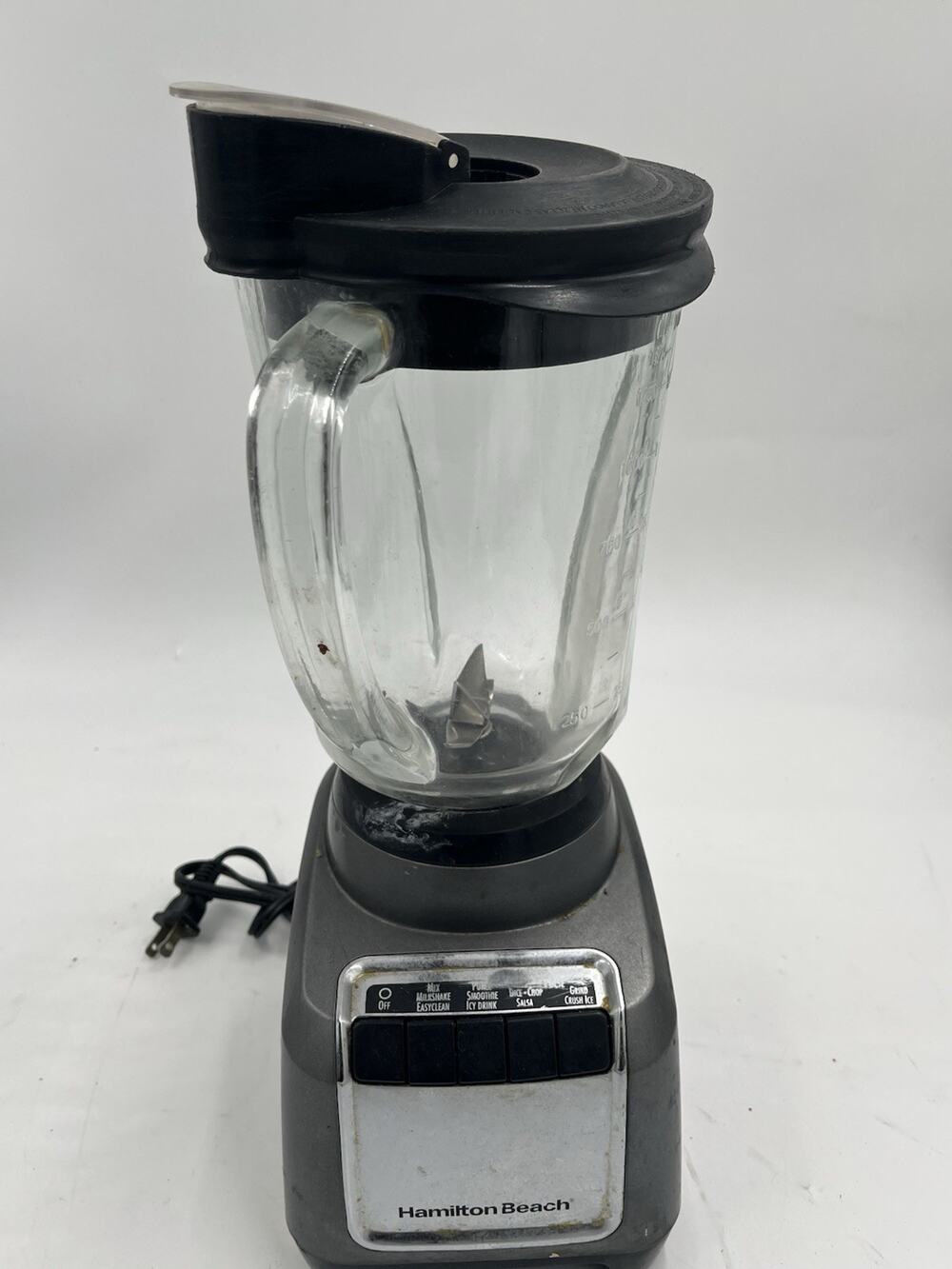 New Hamilton Beach Wave Action Blender Red 700 Watt Peak Power 48 Oz Glass Jar